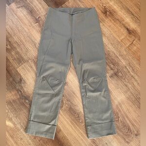 Porto San Francisco Cuffed Pants Trousers Size 0 Gray Minimalist Capsule USA